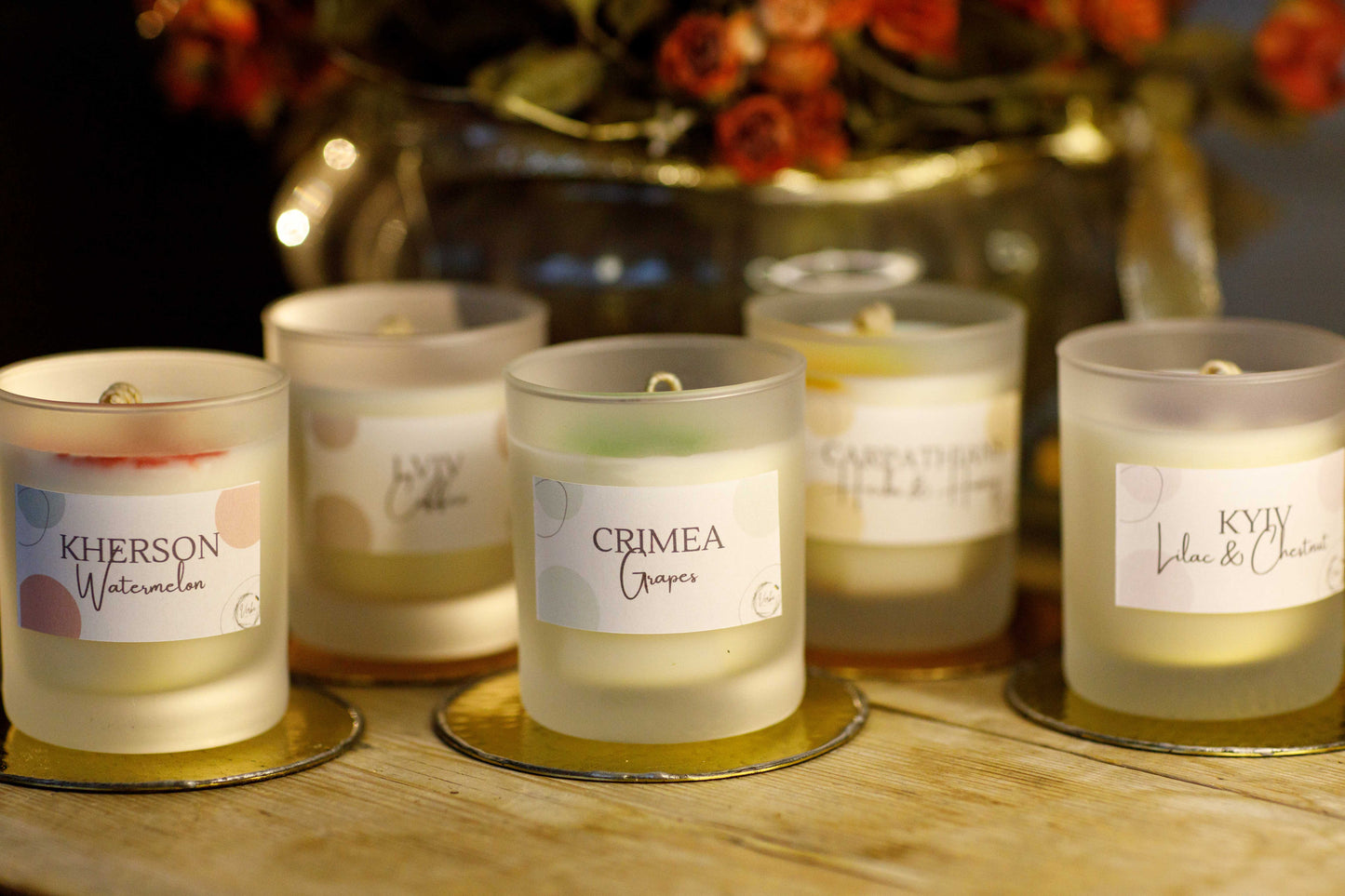 Ukraine Cities Aroma Candle