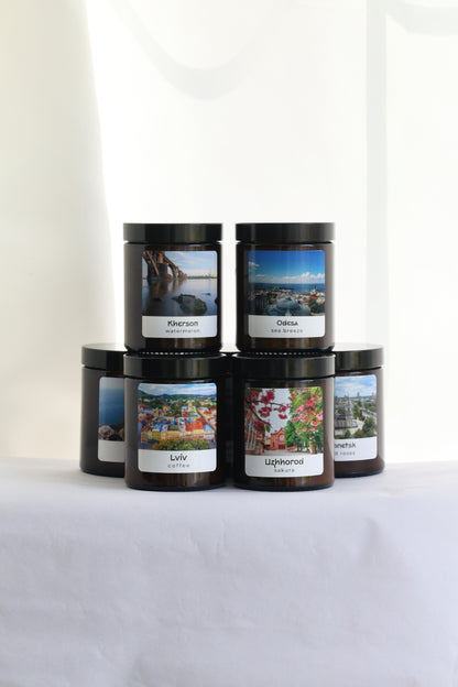 Ukraine Cities Aroma Candle | New design