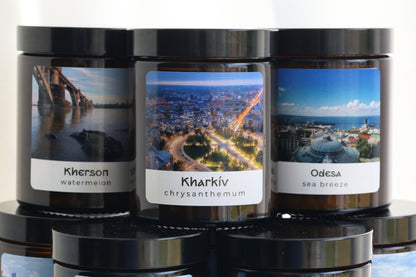 Ukraine Cities Aroma Candle | New design